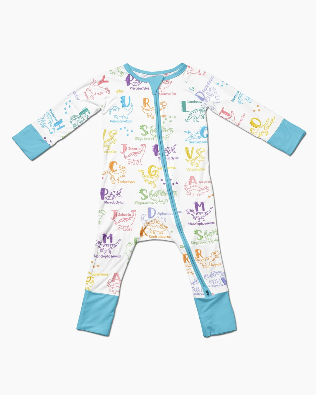 Dino Alphabet ABC Bamboo Convertible Zippy