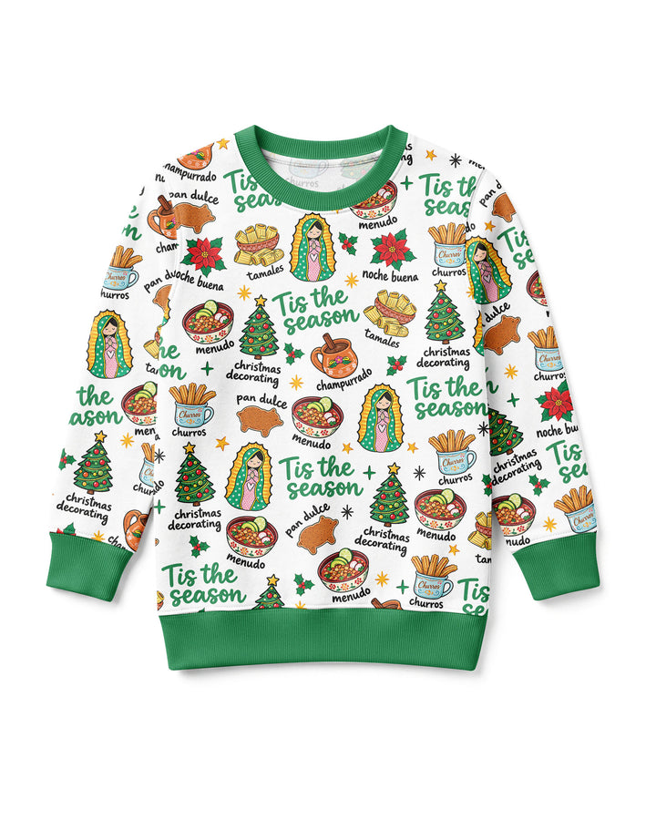 It's Abuelita and Pan Dulce Season Bamboo Crewneck Sweatshirt