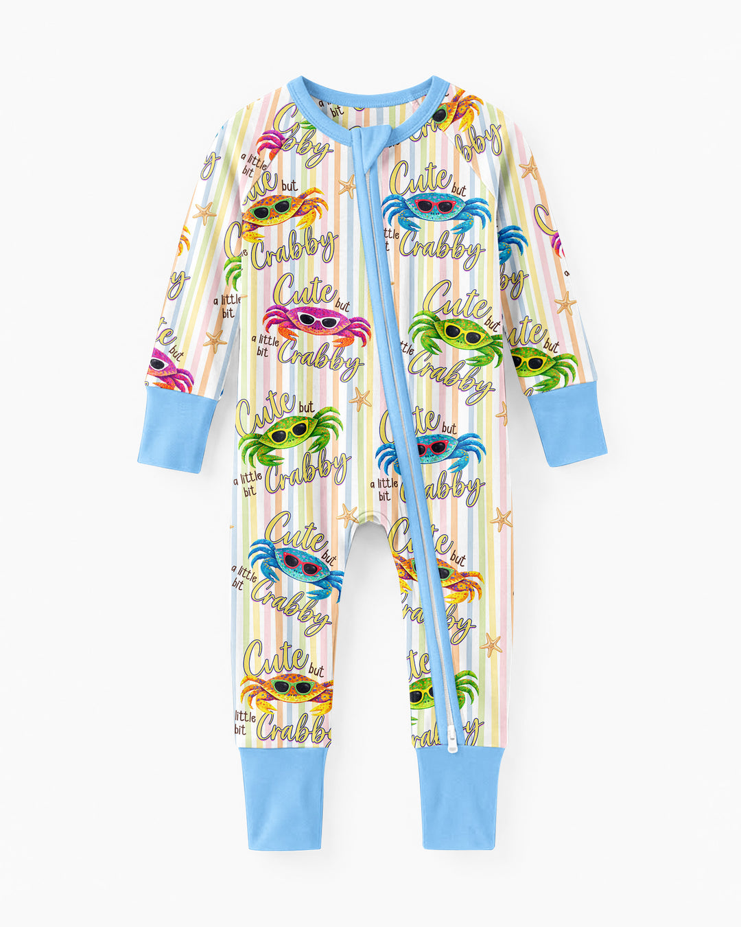 Cute But A Little Bit Crabby Bamboo Convertible Zippy
