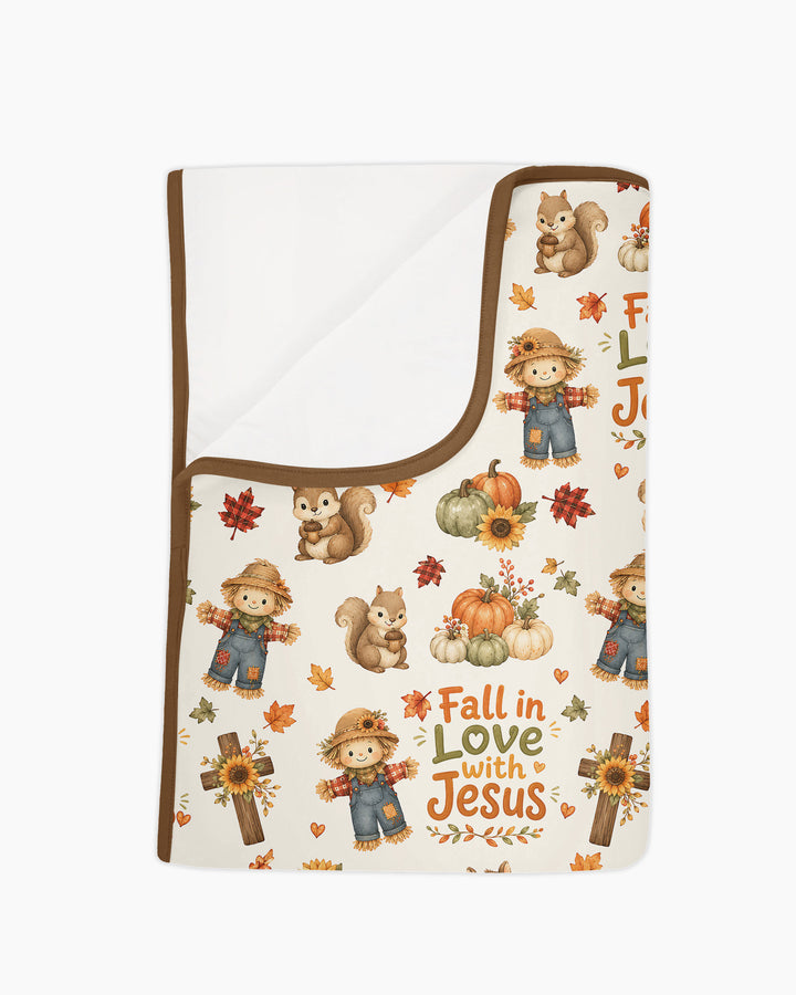 Fall For Jesus Bamboo Blanket