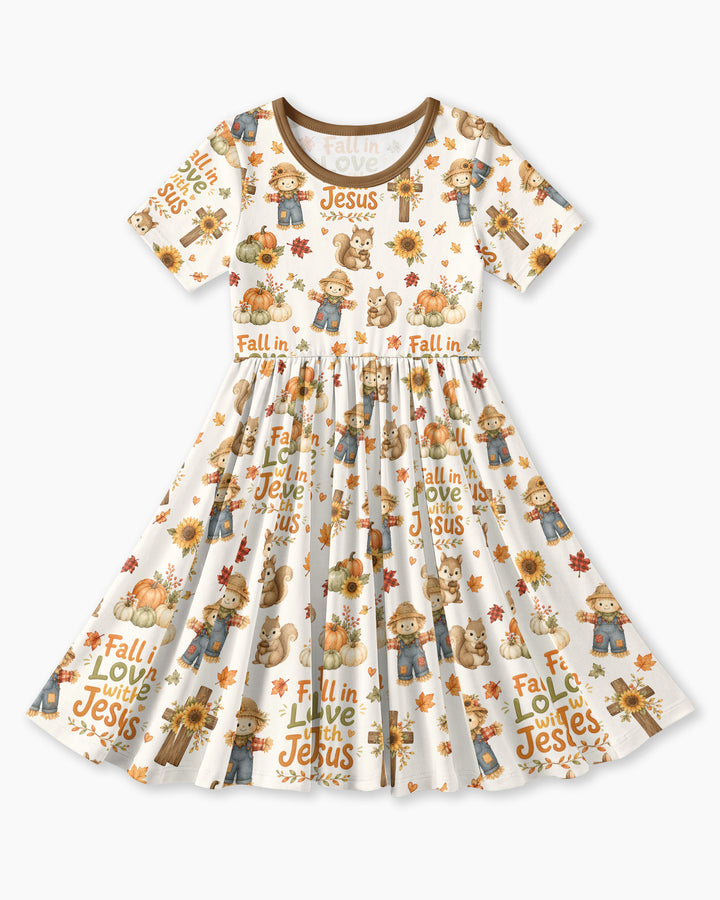 Fall For Jesus Bamboo Twirl Dress