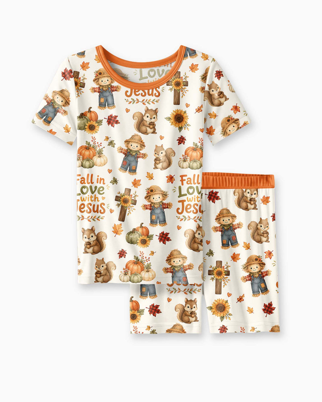 Template Bamboo Two Piece Short Sleeve Shorts Pyjamas Set