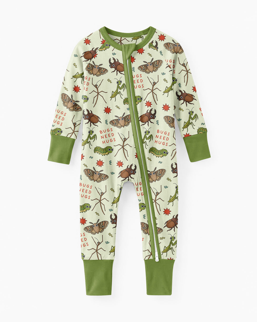 Cute Insect Friends Bamboo Convertible Zippy