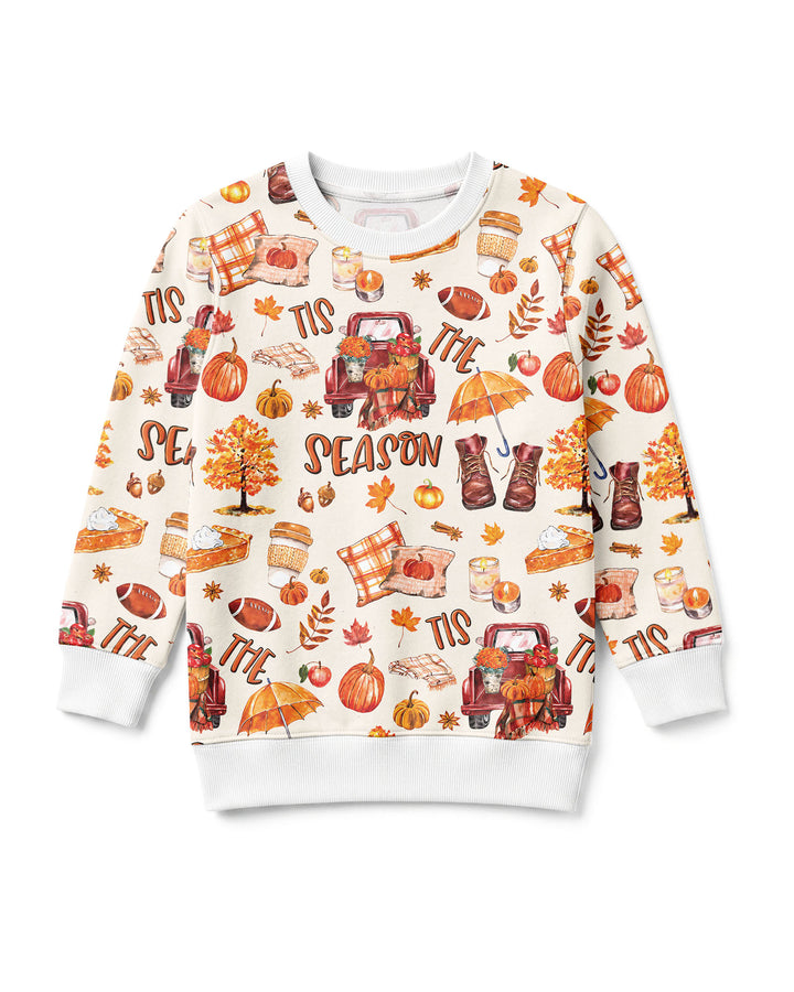 Fall Tis the Season Bamboo Crewneck Sweatshirt