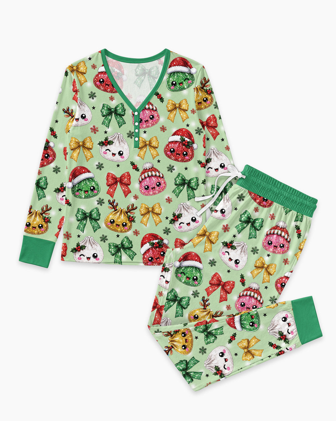 You're A Christmas Dumpling Bamboo Women Pajama Set