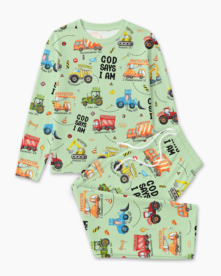 God Says I am Bamboo Men's Pyjamas Set