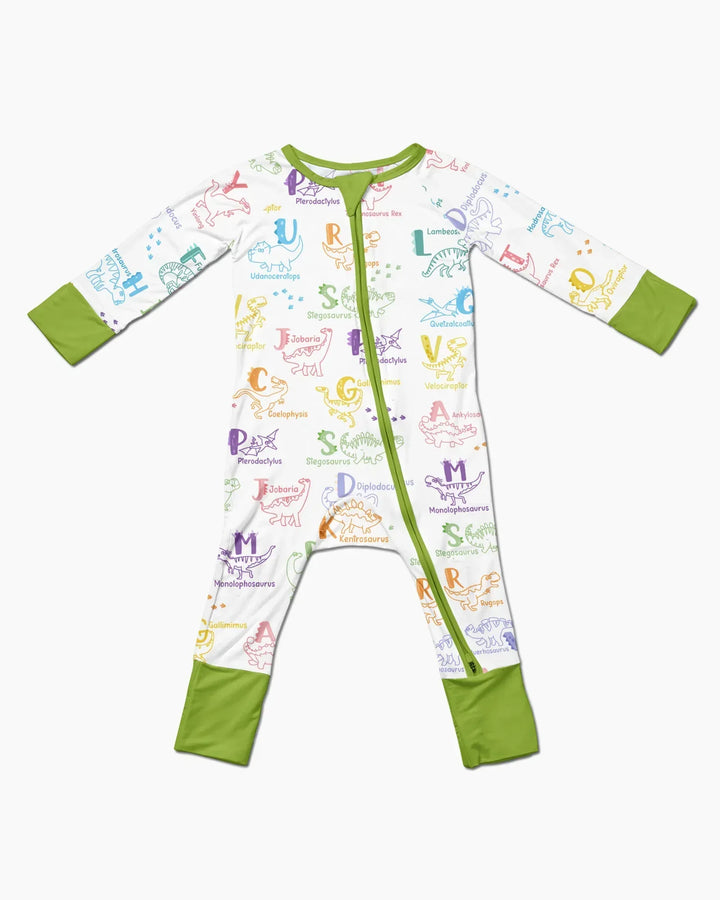 Dino Alphabet ABC Bamboo Convertible Zippy