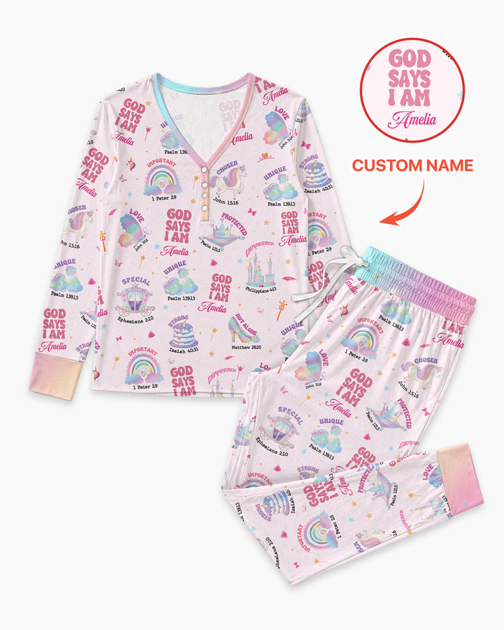 God Say I am Women's Pyjamas Set