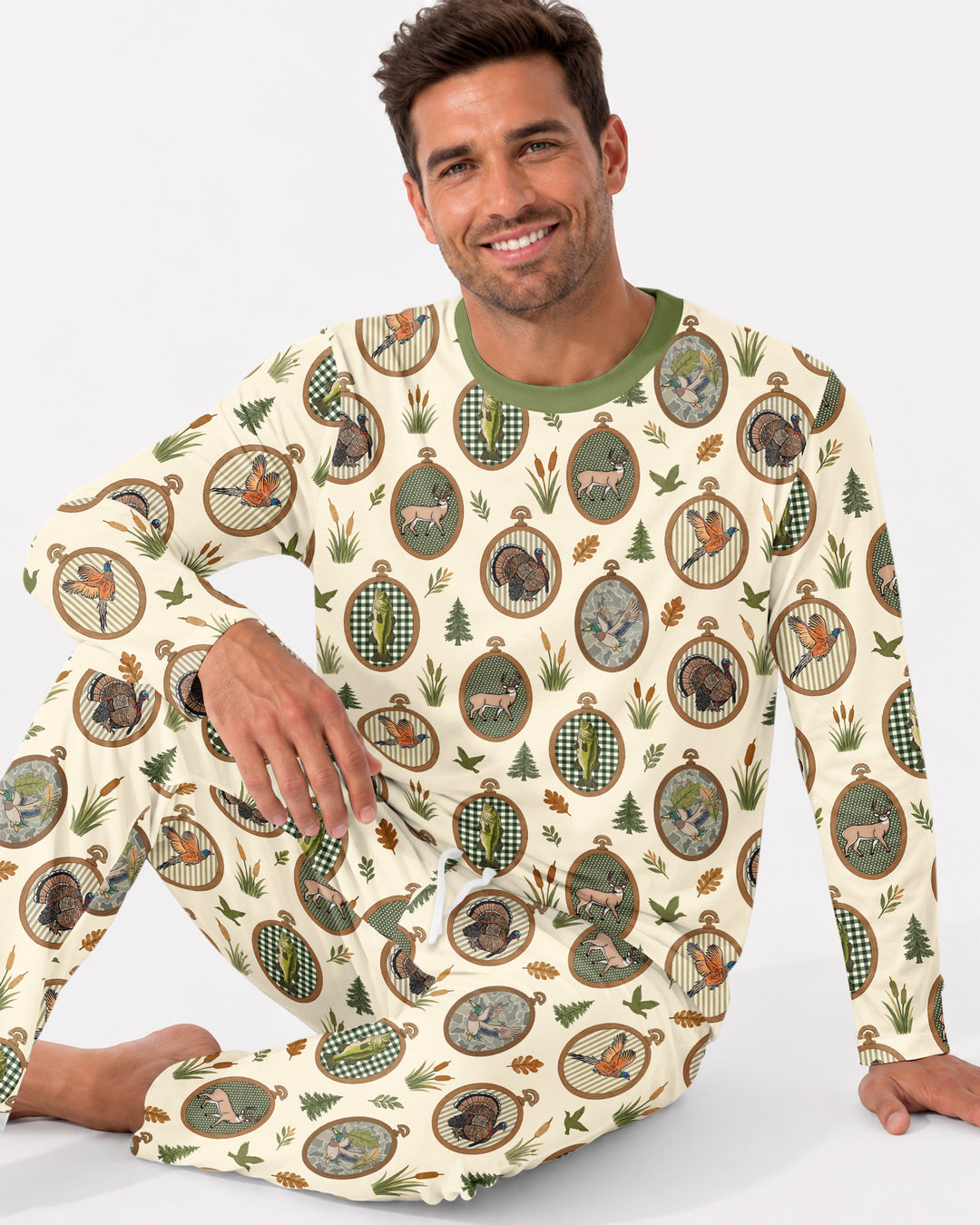 Hunting Season Bamboo Men's Pajama Set