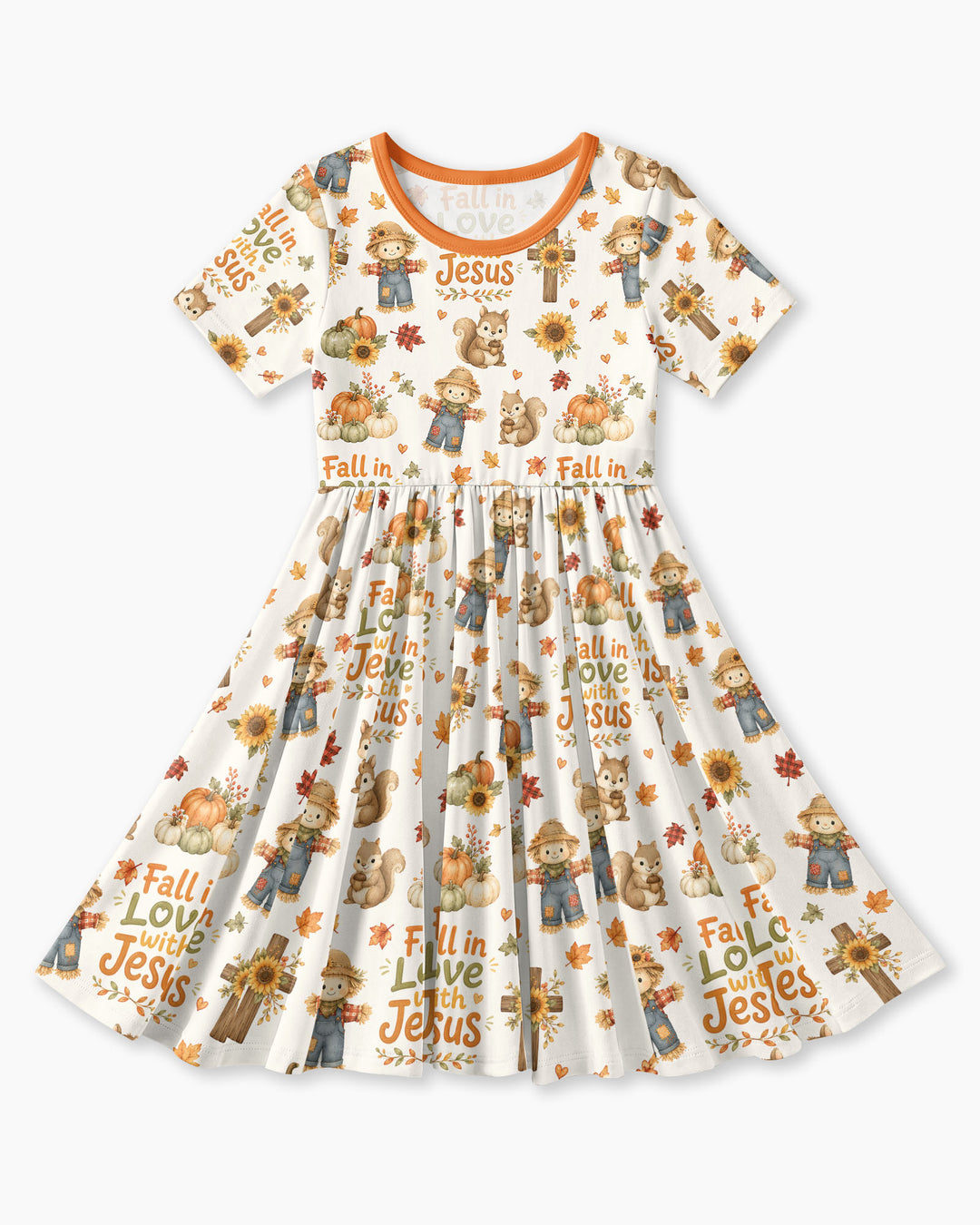Fall For Jesus Bamboo Twirl Dress
