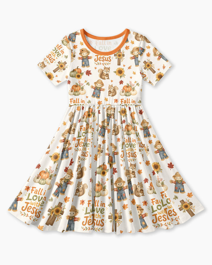 Fall For Jesus Bamboo Twirl Dress