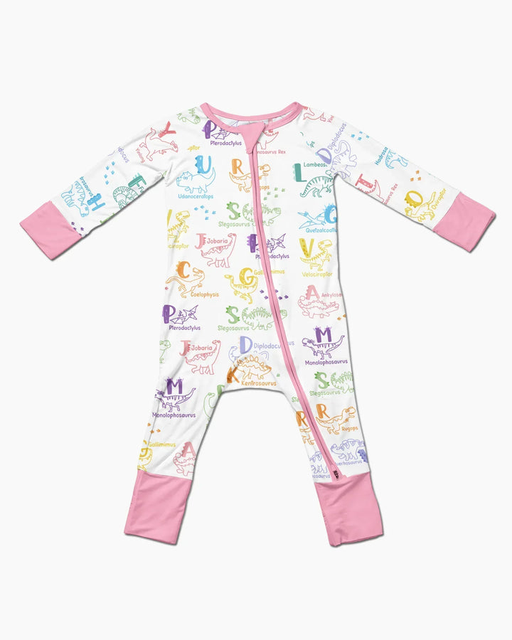 Dino Alphabet ABC Bamboo Convertible Zippy