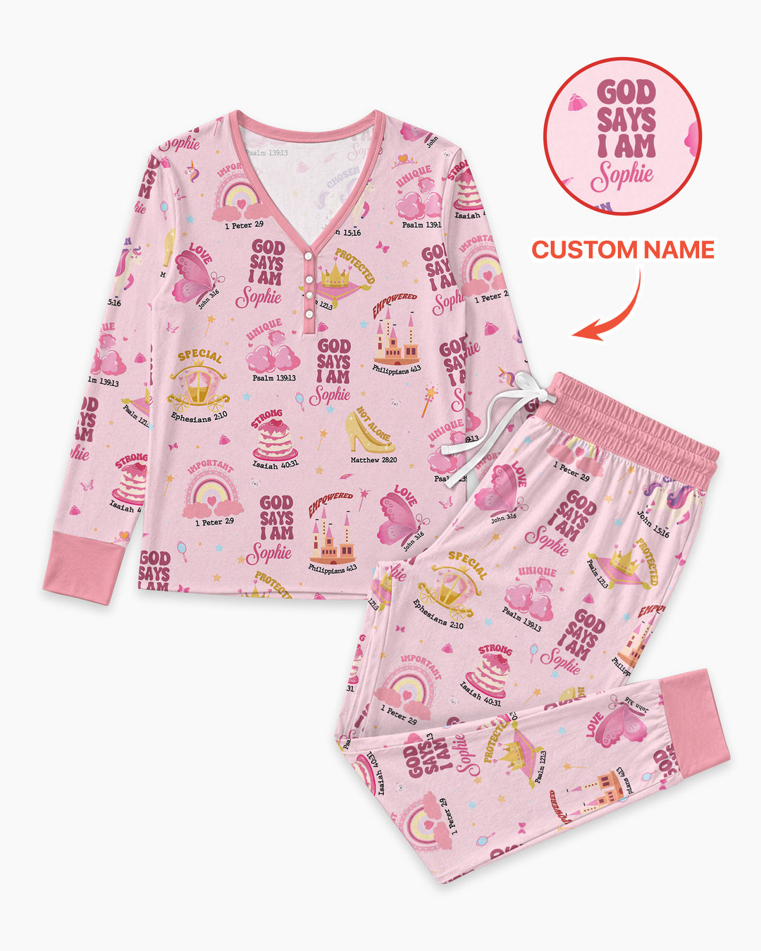 God Say I am Women's Pyjamas Set