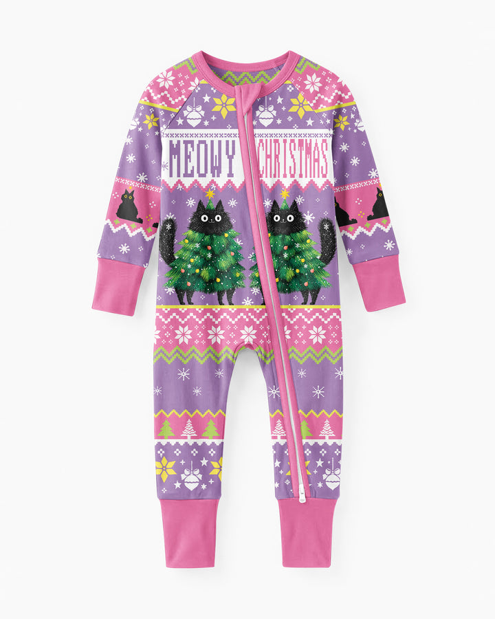 Meowy Christmas Bamboo Convertible Zippy