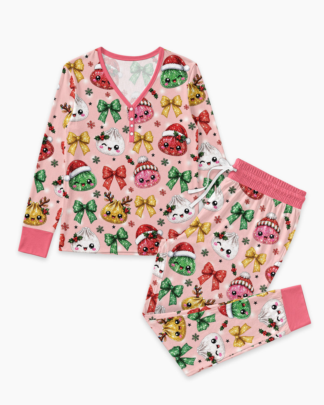 You're A Christmas Dumpling Bamboo Women Pajama Set