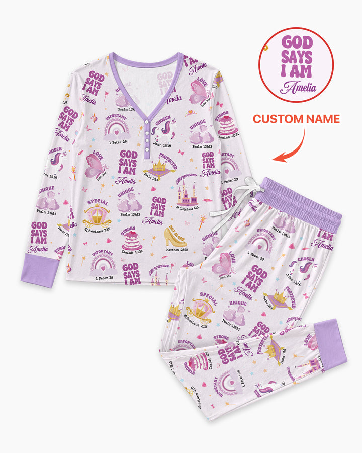 God Say I am Women's Pyjamas Set