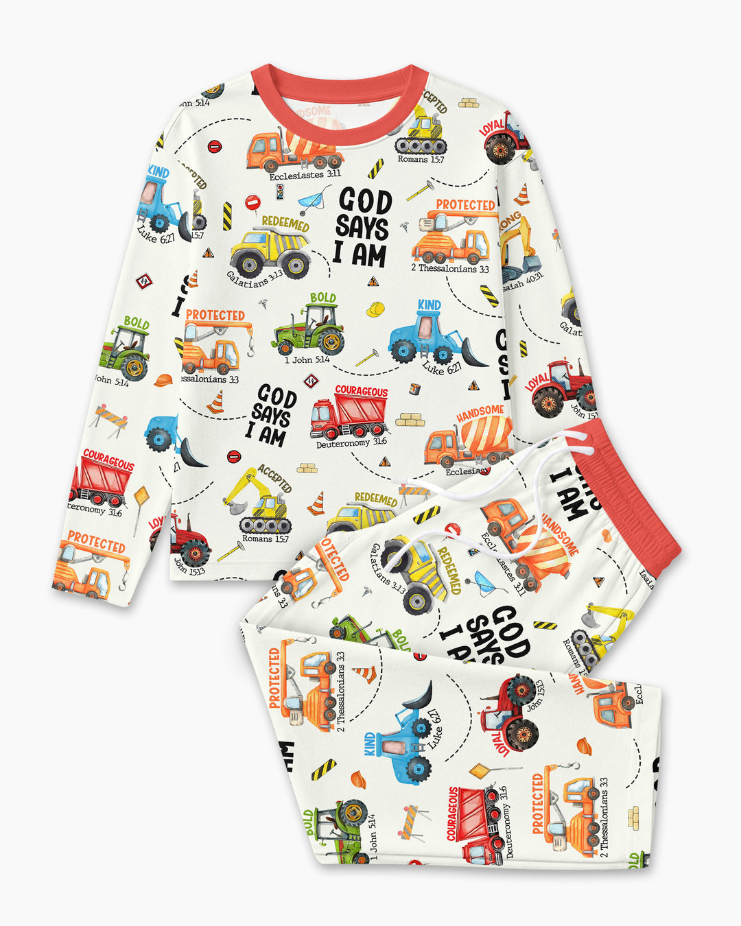 God Says I am Bamboo Men's Pyjamas Set