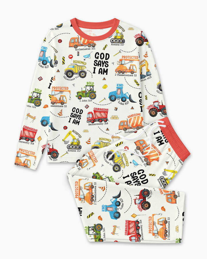 God Says I am Bamboo Men's Pyjamas Set