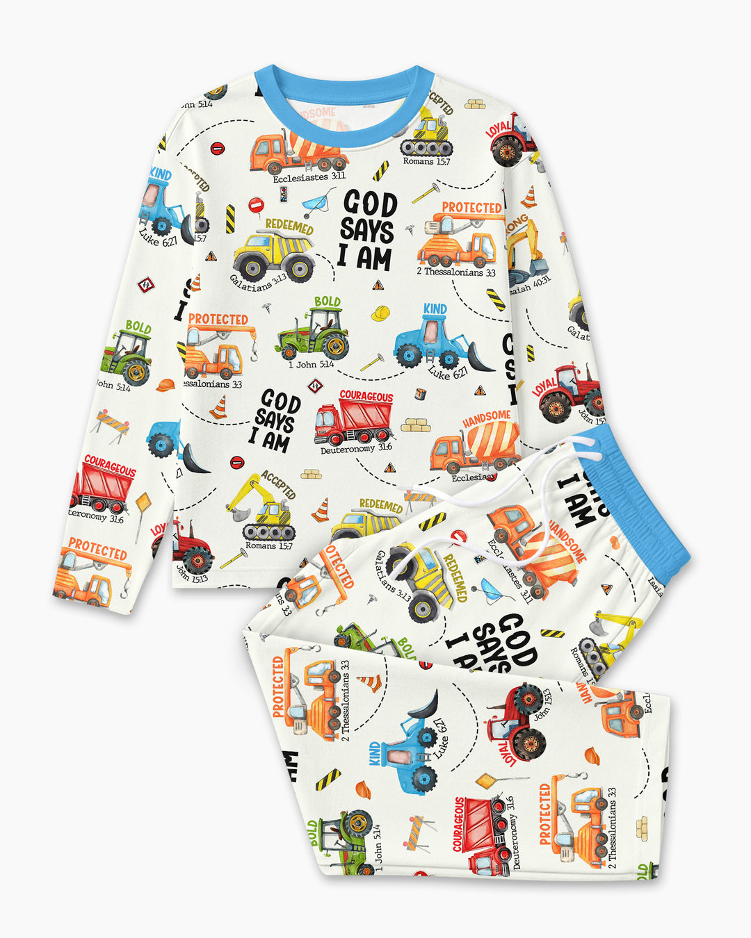 God Says I am Bamboo Men's Pyjamas Set