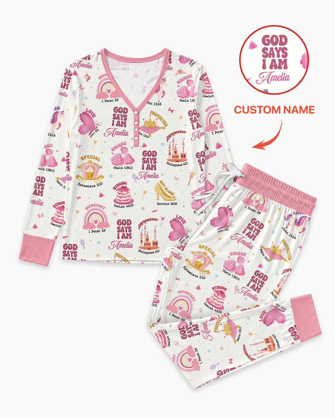 God Say I am Women's Pyjamas Set