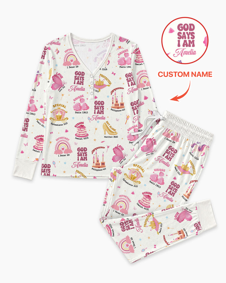 God Say I am Women's Pyjamas Set