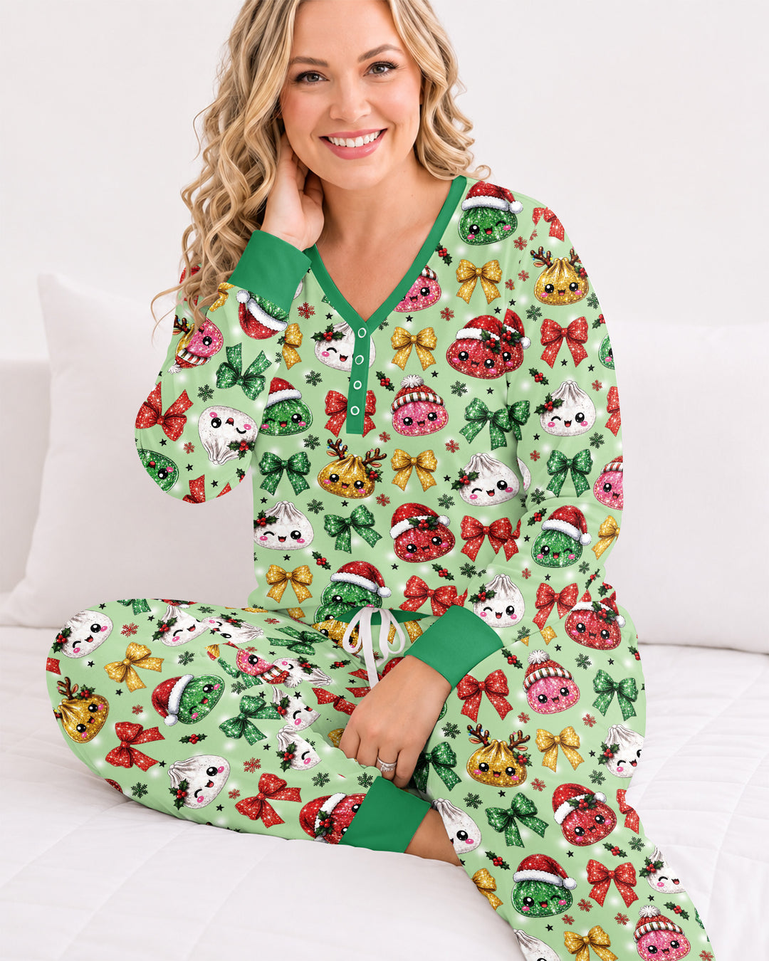 You're A Christmas Dumpling Bamboo Women Pajama Set