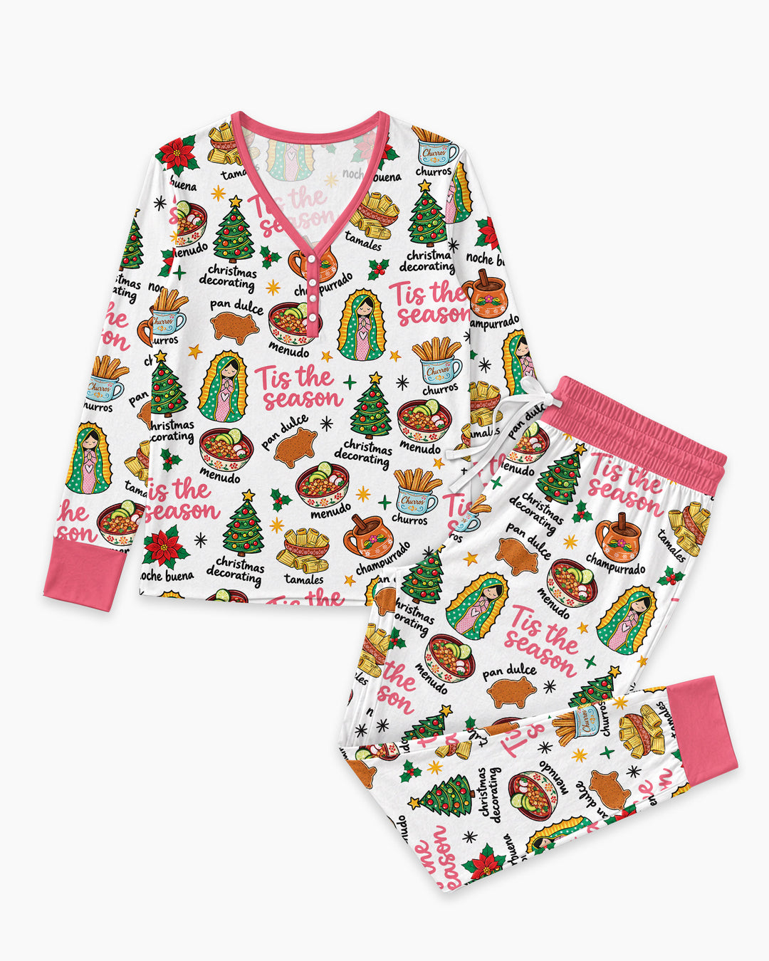 It's Abuelita and Pan Dulce Season Bamboo Women Pajama Set