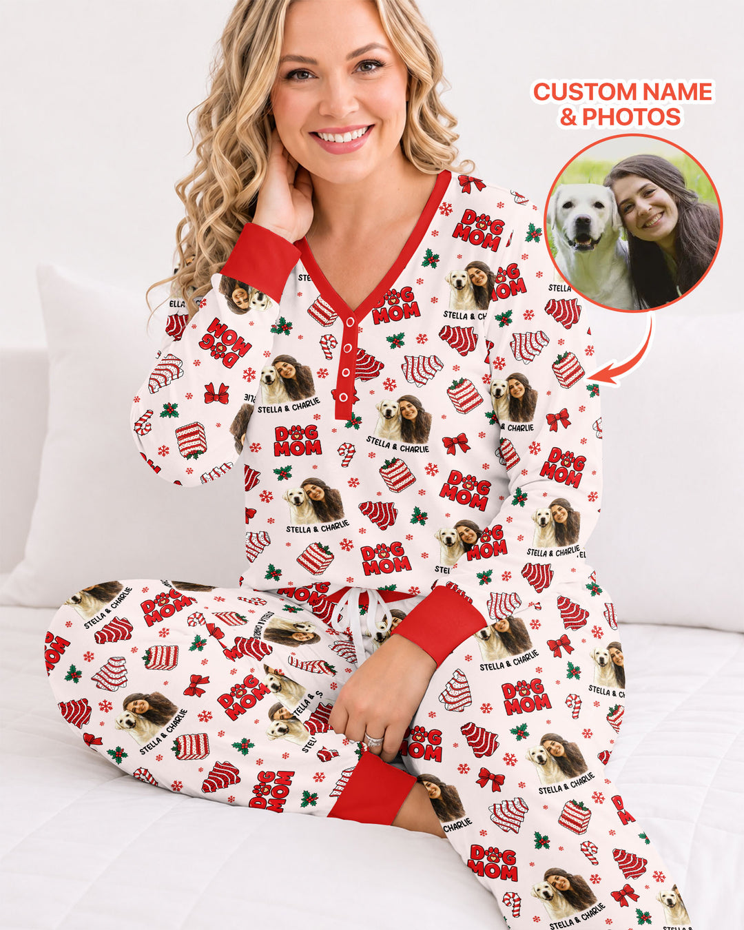Dog Mommy Bamboo Women Pajama Set