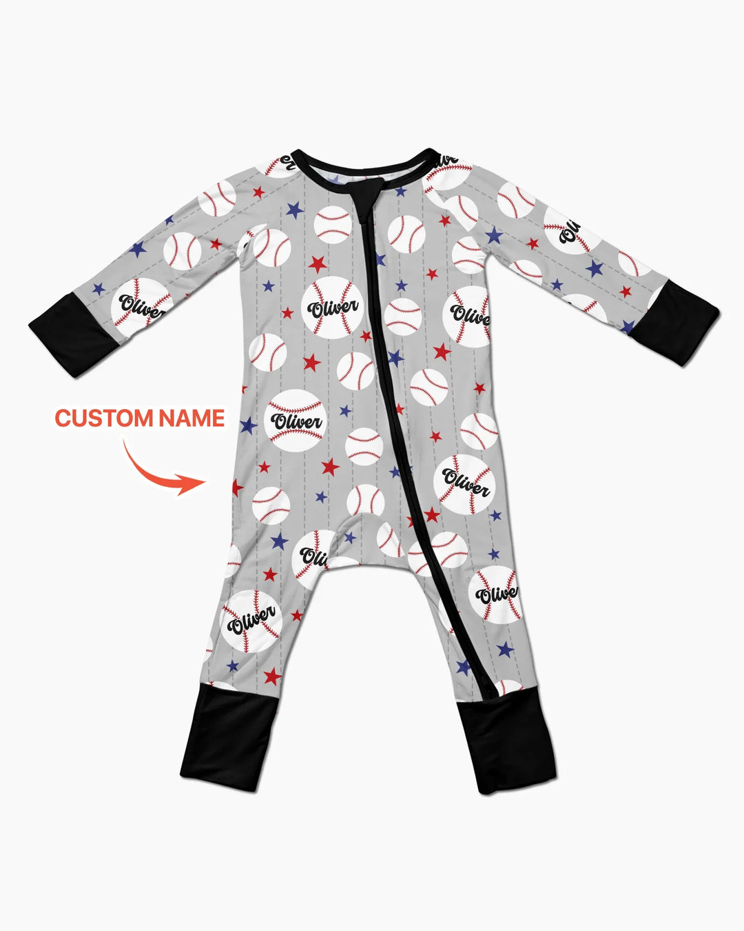 Custom Name Rookie of The Year Matching Bamboo Convertible Zippy