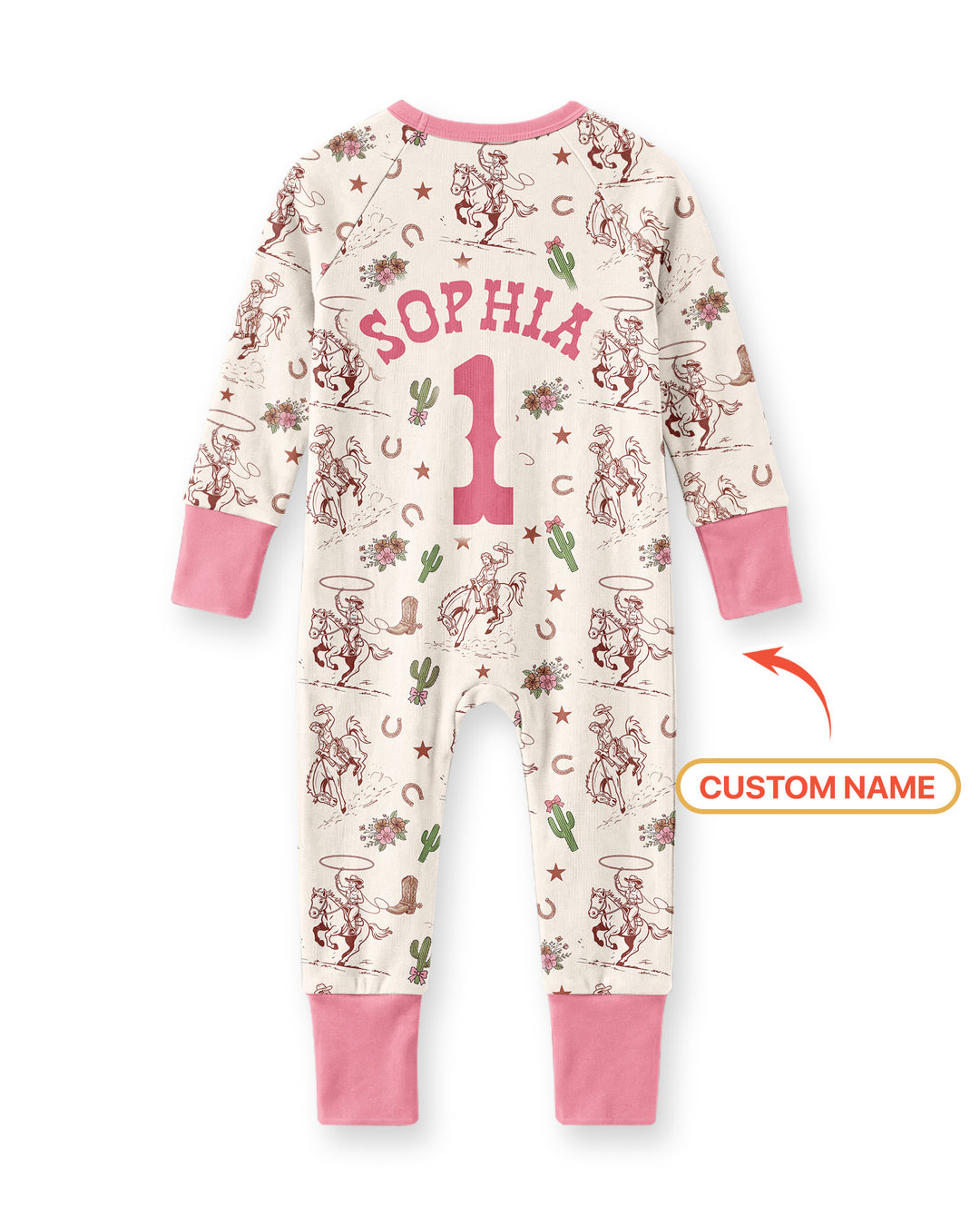 Personalized My First Rodeo Bamboo Convertible Zippy