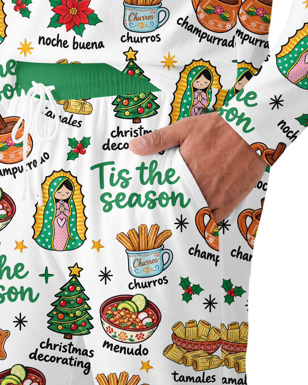 It's Abuelita and Pan Dulce Season Bamboo Men's Pajama Set