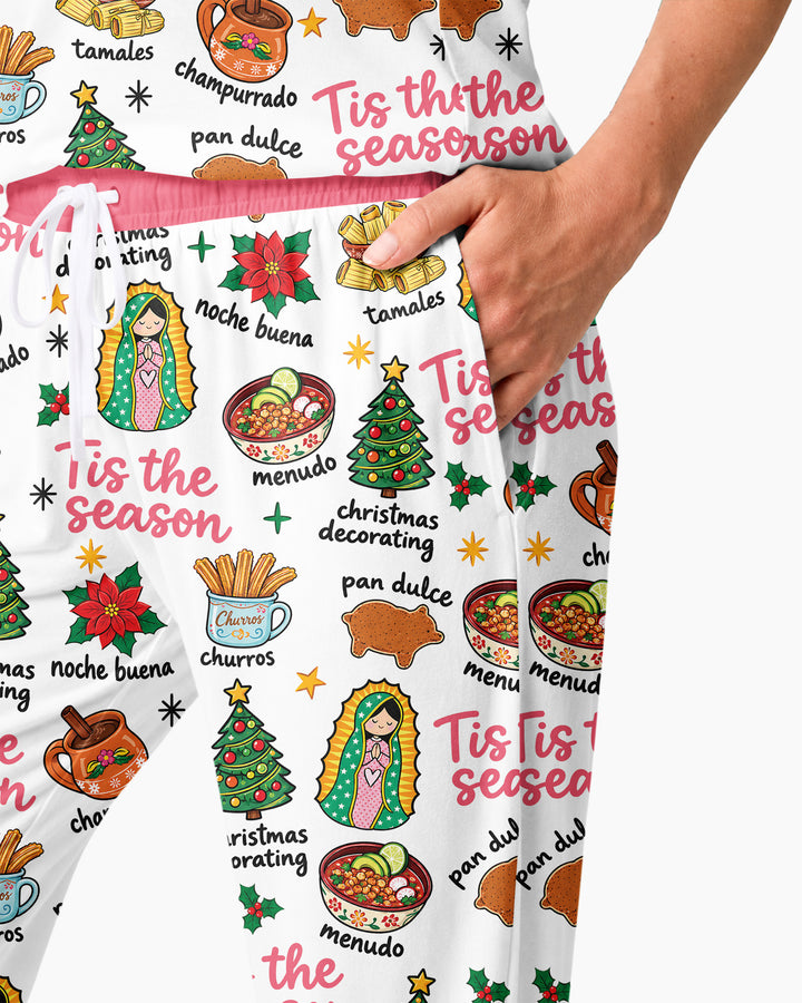 It's Abuelita and Pan Dulce Season Bamboo Women Pajama Set