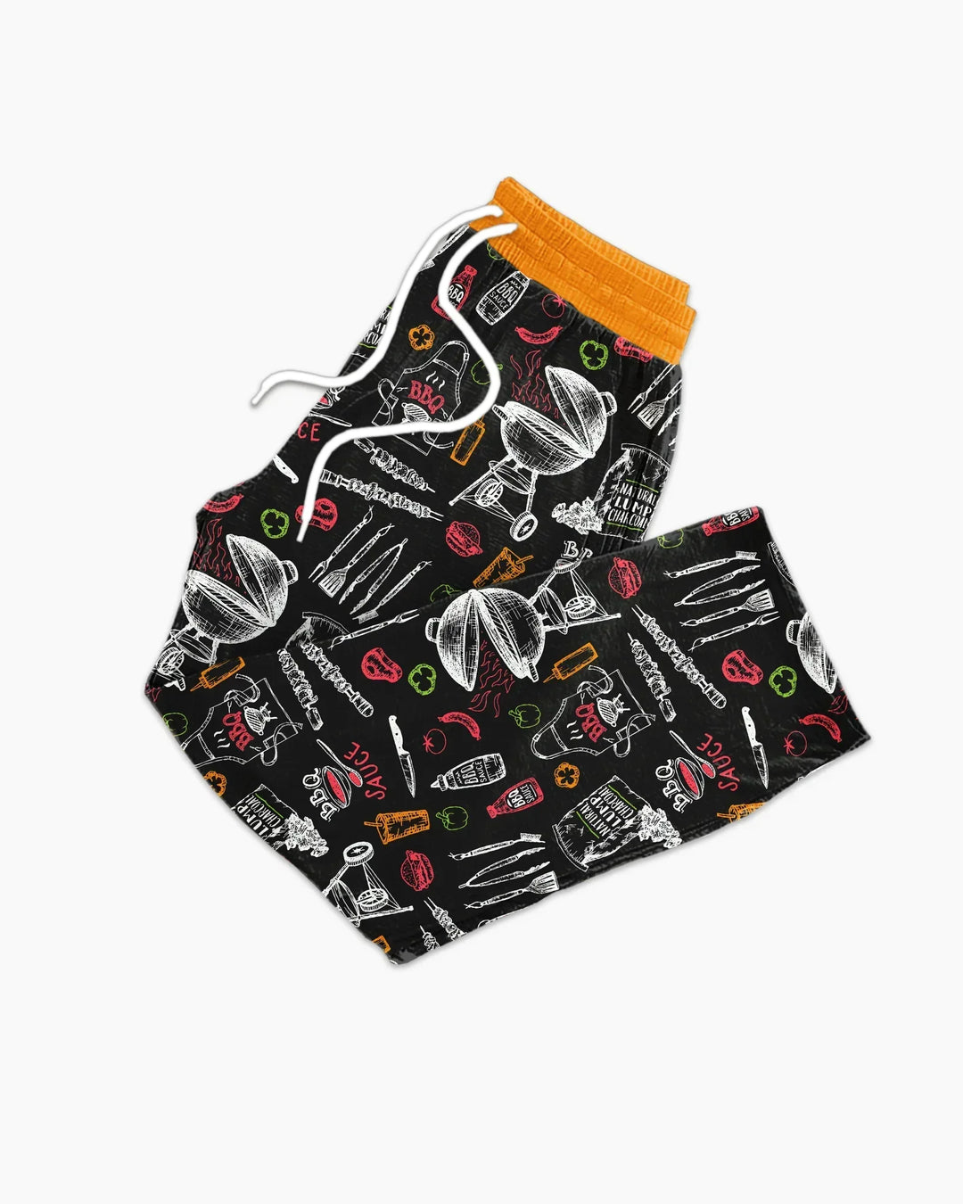 Backyard BBQ Party Family Matching Bamboo Men's Pajama Set