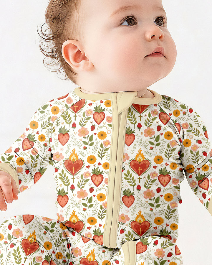 Sacred Blooms Bamboo Convertible Zippy