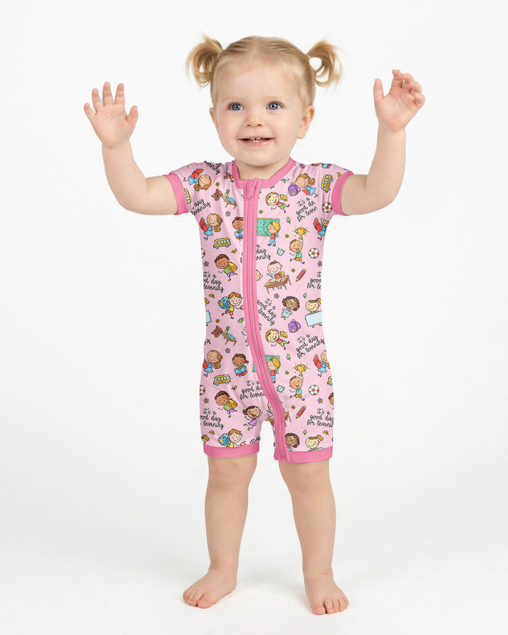 Little Learners Adventure Bamboo Shorty Zippy