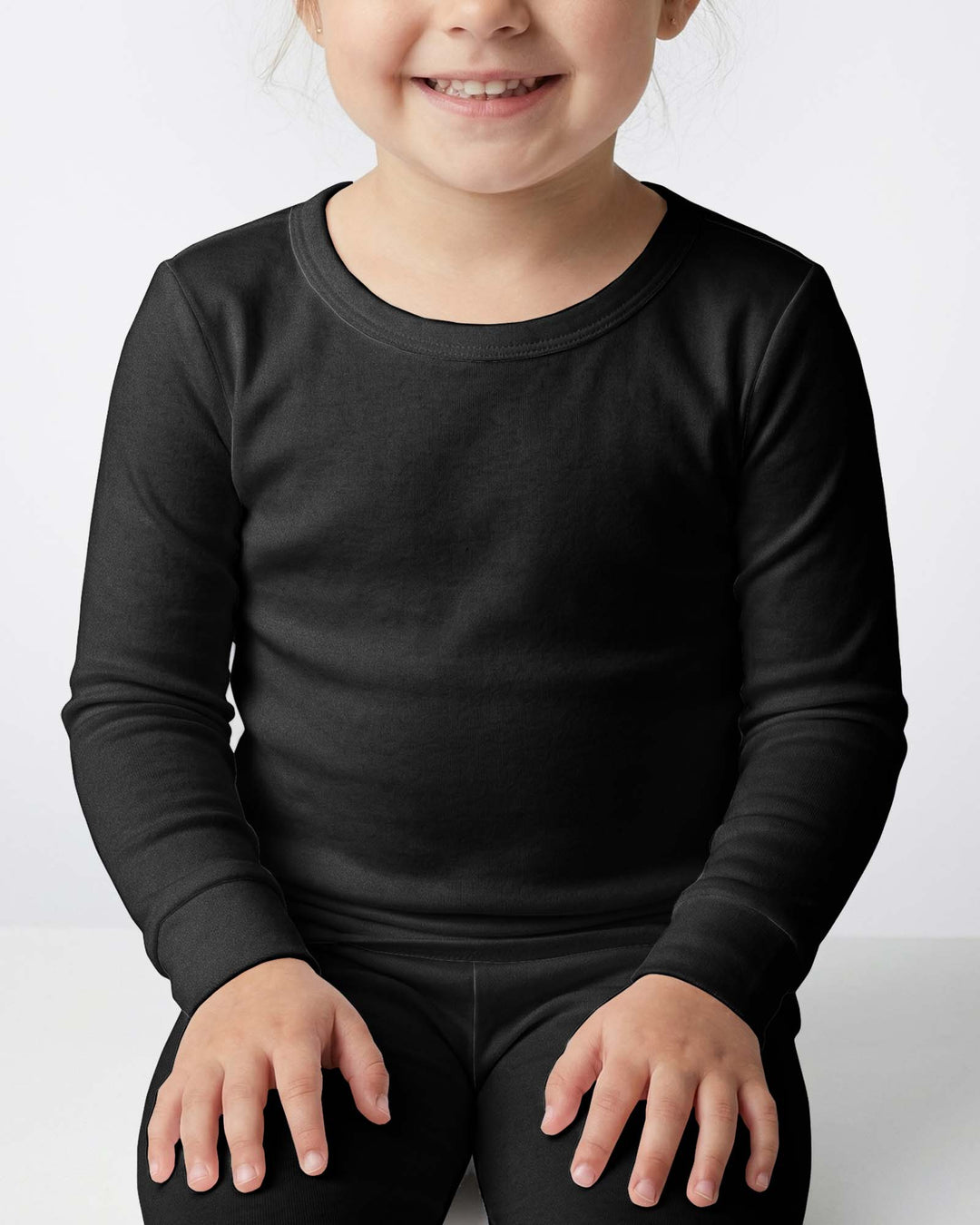 Black Bamboo Two Piece Pyjamas Set