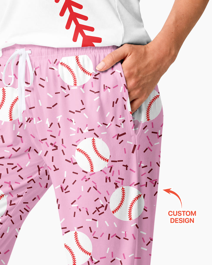 Icecream Drip Scale Bamboo Women Pajama Set