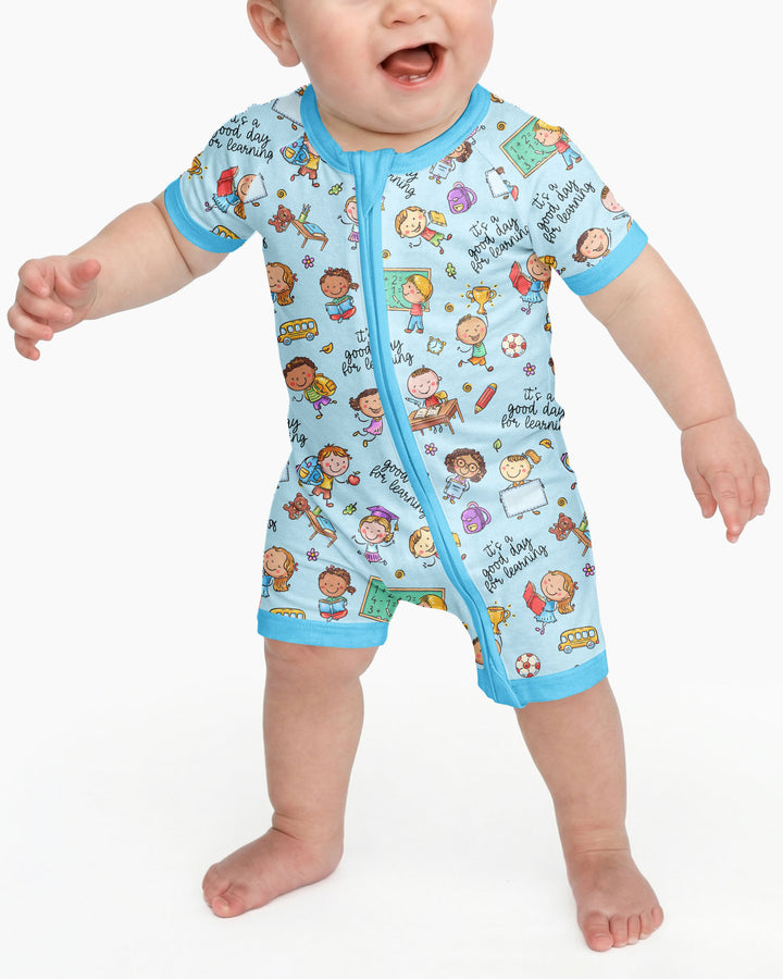 Little Learners Adventure Bamboo Shorty Zippy