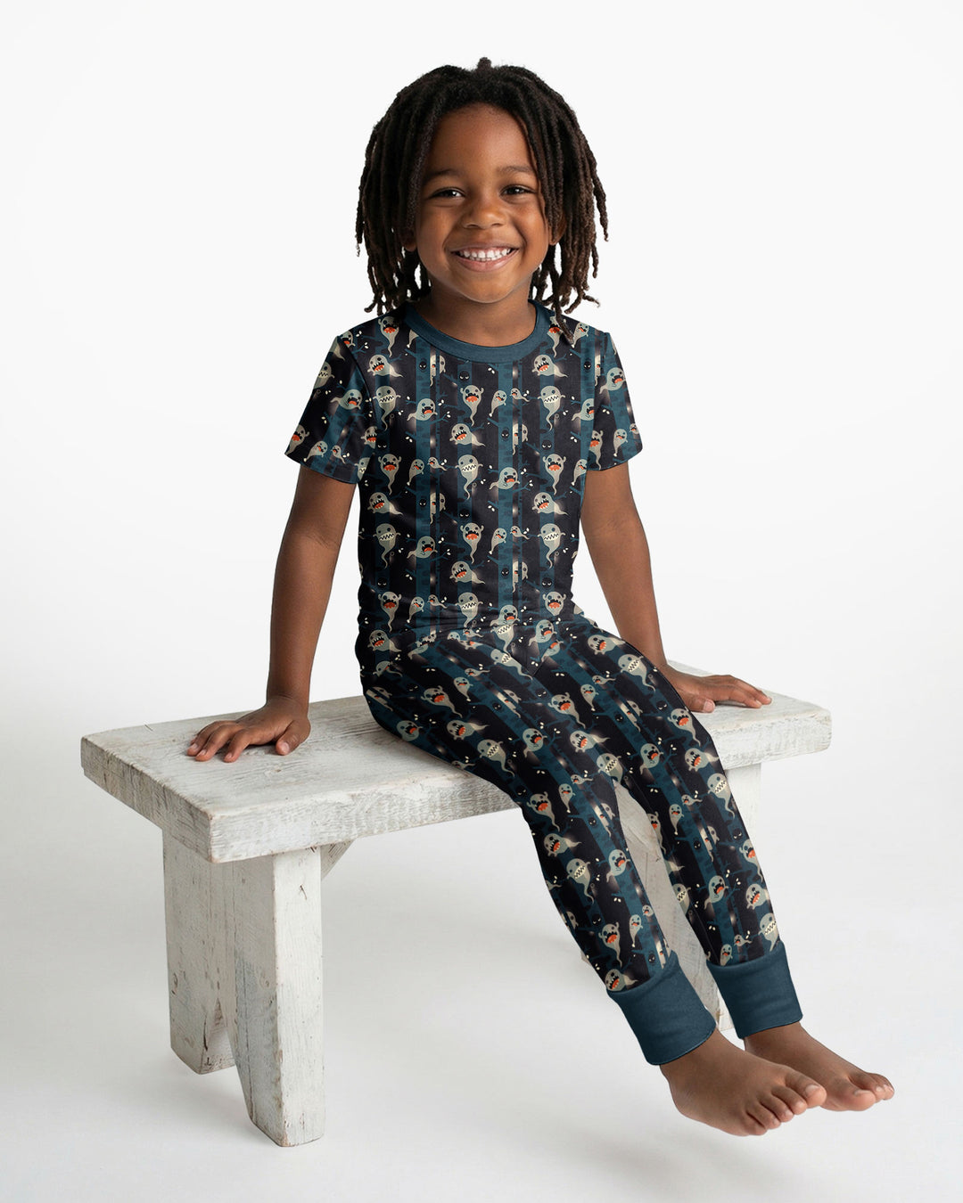 Scared yet Bamboo Two Piece Short Sleeve Pajama Set