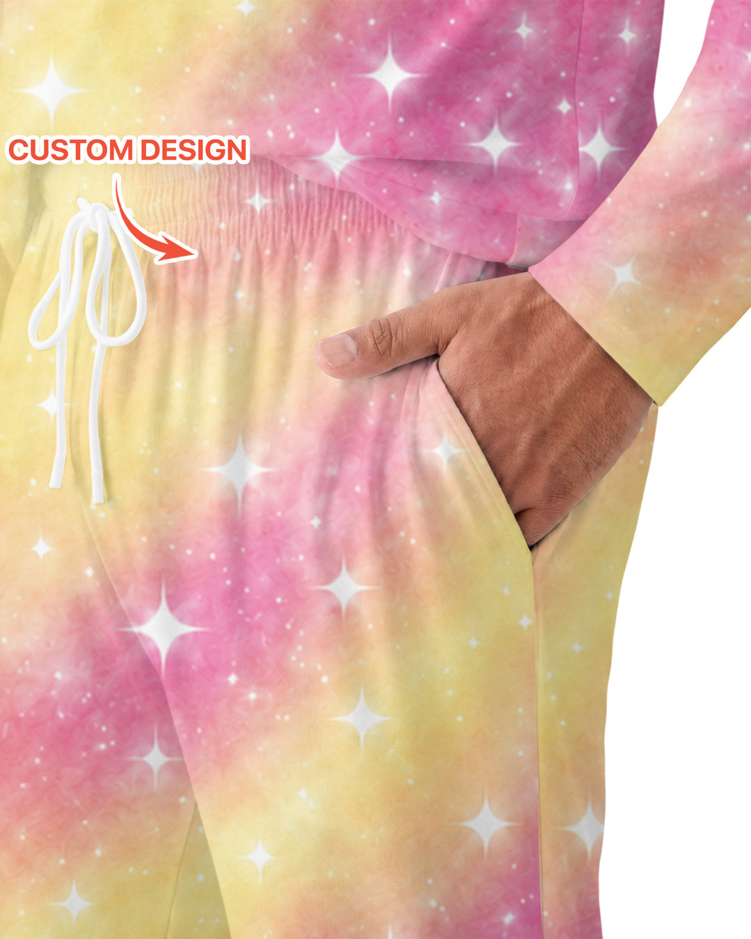 Matching Squishy Dumplings Costume Bamboo Men's Pajama Set