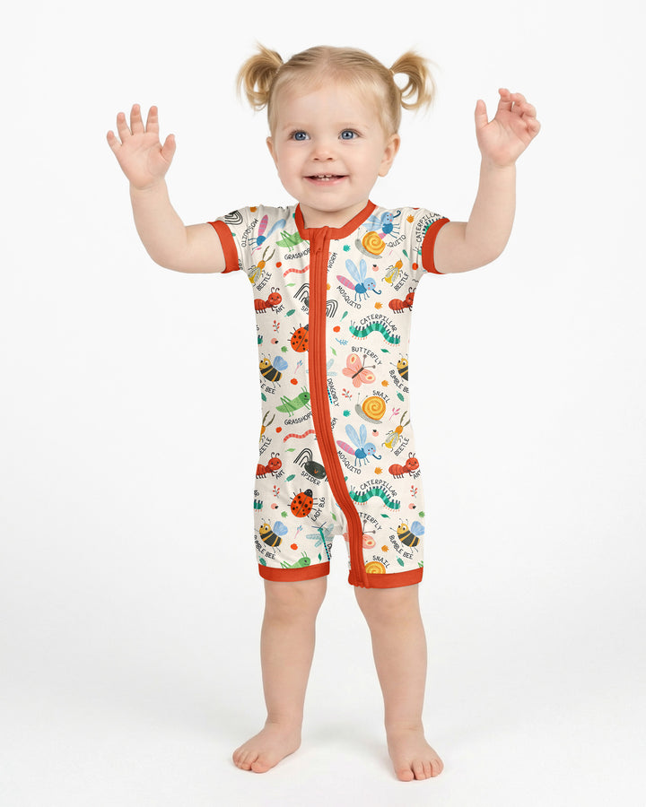 Bug Field Guide Bamboo Shorty Zippy