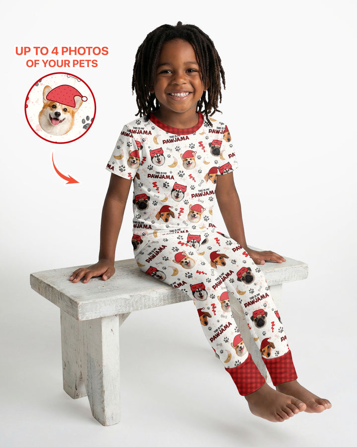 CUSTOM Template Bamboo Two Piece Short Sleeve Pyjamas Set