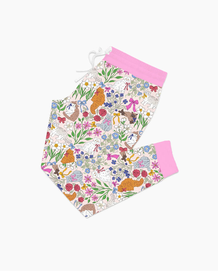 The Garden Cattery Mommy & Me Matching Bamboo Women Pajama Set
