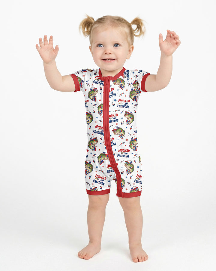 Hooked On Freedom Bamboo Shorty Zippy