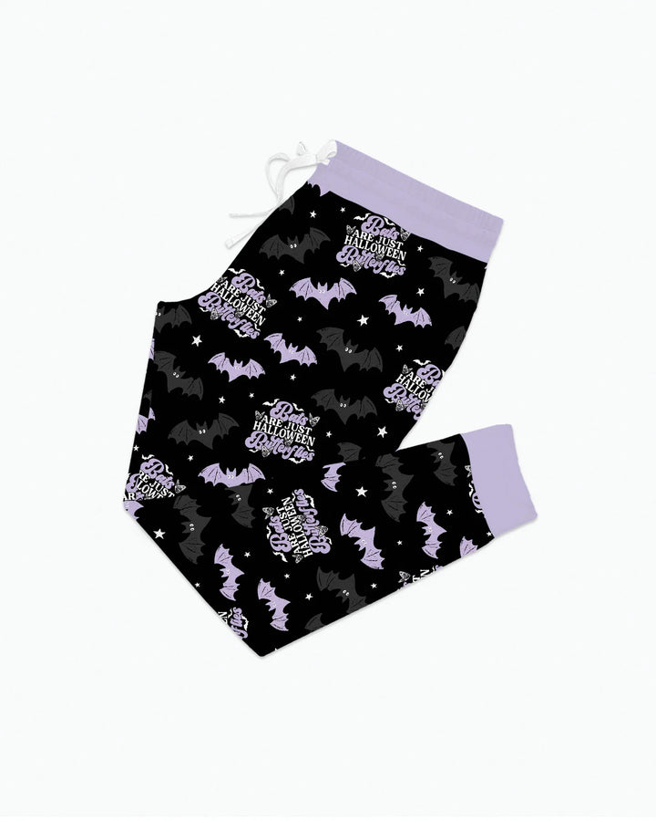 Halloween Butterflies Bamboo Women Pajama Set
