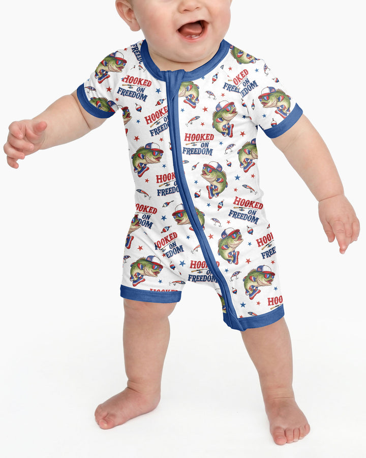 Hooked On Freedom Bamboo Shorty Zippy