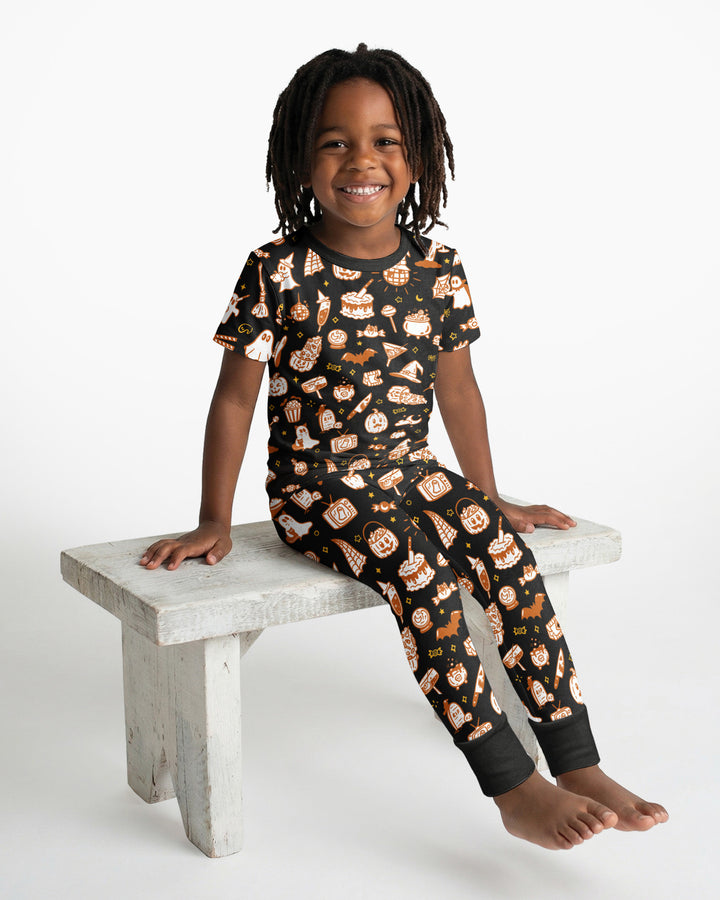 Spooky Season Bamboo Two Piece Short Sleeve Pajama Set