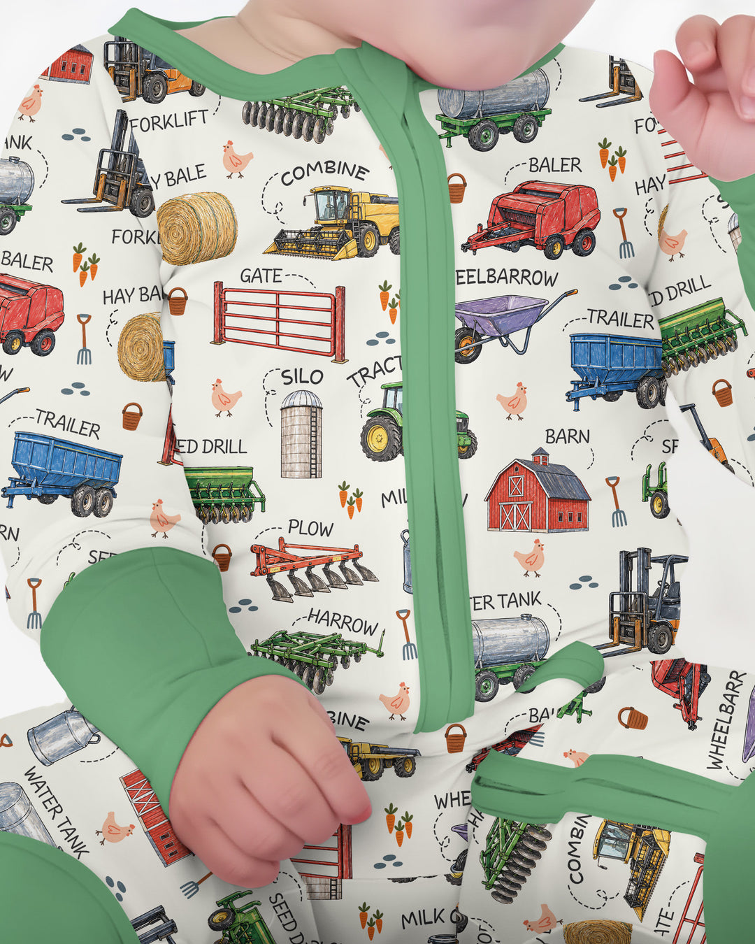Little Farmer Bamboo Convertible Zippy