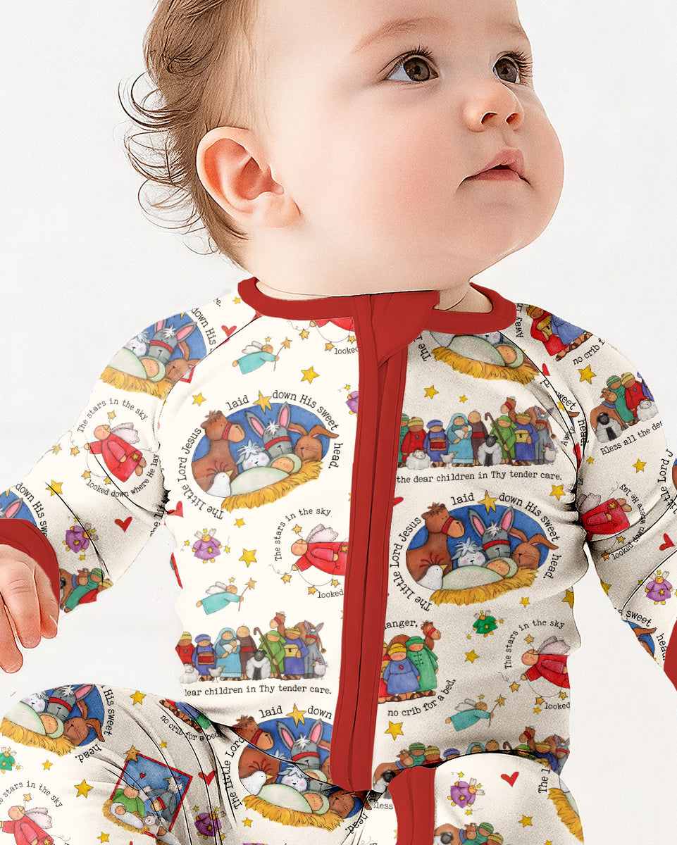 Away In A Manger Blessings Bamboo Convertible Zippy