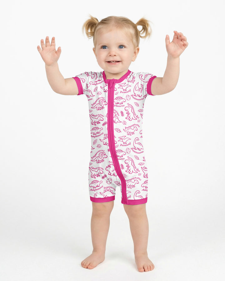 Dinosaur Park Bamboo Shorty Zippy